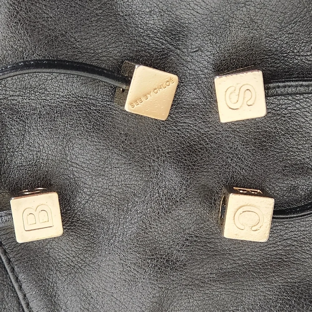 Chloe Snakeskin Leather Bucket Purse - Picture 8 of 15